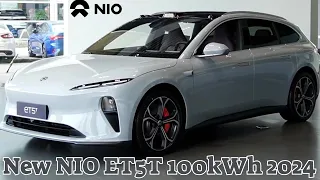 Luggage Volume 1300L | 680 Km Range | Starts at 298,000 Yuan ($42,000) | New NIO ET5T 100kWh 2024