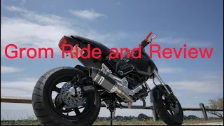 2023 Grom Ride & Review.