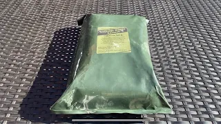 2021 exp Lithuanian MRE Menu 9 (Stewed Pork with Pearl Barley Mash) - MRE Review