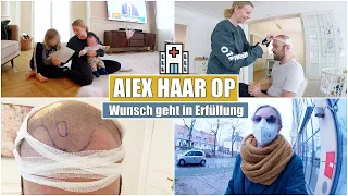 Alex Haartransplantation 💉 Ablauf & Ergebnis | Familien Alltag | Isabeau