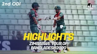 Highlights | Bangladesh vs Zimbabwe | 2nd ODI | Zimbabwe tour of Bangladesh 2020