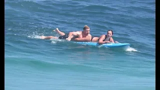 Lifeguard William Bigelow to the Rescue - Bronte Beach - Filmed by Cora Bezemer