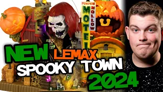 🔴 LIVE Lemax SPOOKY TOWN 2024 Halloween Village Discussion