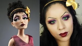 Mother Gothel | Disney Villains Designer Doll makeup tutorial