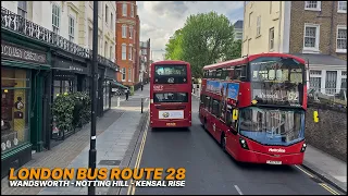 London Bus Adventure: Wandsworth to Kensal Rise | Discovering West London Neighbourhoods on Bus 28 🚌