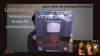 Unboxing Videodrome Arrow 4K Limited Edition!