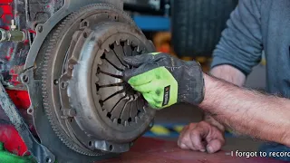 A sticky clutch, ways to release it and  normal operation