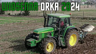 Wiosenna Orka 2024 🔥 Ryk "Zielonego" 🔥 John Deere 6910 🔥 Lemken Opal X 140 🔥