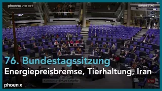 76. Sitzung des Deutschen Bundestags