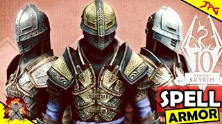 SKYRIM SPELL KNIGHT ARMOR - HOW To Get This Cool Spell Armor Set! Anniversary Edition/Creation Club