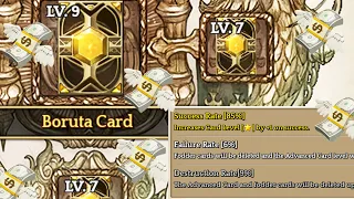 [Tree of Savior] Boruta Card Lv9 to Lv10?