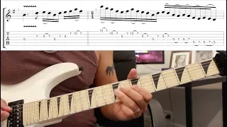 How to play ‘Fight Fire With Fire’ by Metallica Guitar Solo Lesson w/tabs