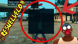 Cómo resolver el problema del "MENÚ CLEO" en GTA San Andreas😱(Android)(100%real) | Dust Manson7-7