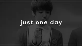 bts - just one day (slowed + reverb)