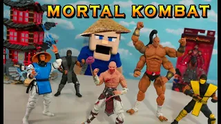 Mortal Kombat SCORPION vs. GORO! McFarlane Toys Figures Battle Storm Collectables!