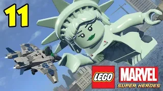 TAKING LIBERTIES - LEGO Marvel Super Heroes Gameplay Walkthrough Part 11