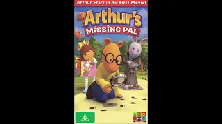 Opening To Arthur’s Missing Pal 2006 VHS Australia