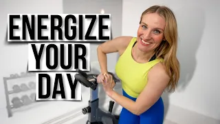 30-min ENERGIZE YOUR DAY HIIT CARDIO Indoor Cycling Class