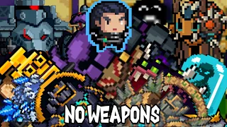 Beating Rush to purity with NO WEAPONS! | soul knight