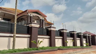 Home Tour On A 6Bedroom House In Ghana 🇬🇭 Kwadaso Hill Top || IT'S A MUST SEE || +233243038502 ||