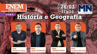 Enem para Todos - História e Geografia - 26 de março