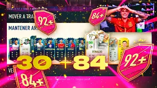 ABRO EL NUEVO SOBRE DE 30 +84 Y ME TOCA RONALDO NAZARIO!! | FIFA 23