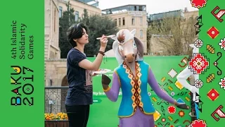 Coloring the Mascots | Baku 2017