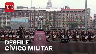 Desfile militar por el aniversario del inicio de la independencia de México 2023