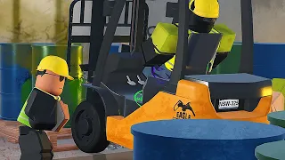 Worker Drives Forklift INTO TOXIC Chemicals! - ERLC Liberty County