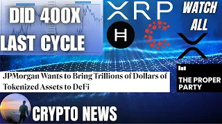 Did 400X 📈 Ripple XRP HBAR CSPR 💥 Enterprise Adoption Hedera Casper XRPL 💣CRYPTO NEWS 💲