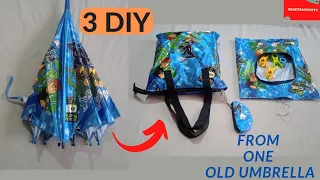 3 NEW IDEAS From One Old Umbrella| AMAZING RECYCLING!