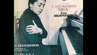 Eteri Andjaparidze plays Rachmaninoff Sonata No. 1 in d minor, Op. 28