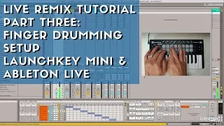 How to Set Up Finger Drumming - Novation Launchkey Mini & Ableton Live Tutorial