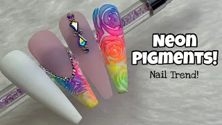 The Pigment Nail Art Trend! | Gel Polish Nail Art