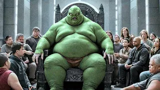 Fat Alien Became King To The Surviving Humans And Hypnotized Them Into Submission