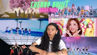 Cherry Bullet MV Marathon! Love In Space/Love So Sweet/Aloha Oe/Hands Up/ Really Really/Q&A REACTION