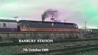 BR in the 1980s Banbury Station on 7th October 1989