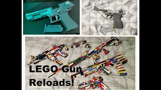 LEGO Gun Reloads! | Jim's LEGO Guns