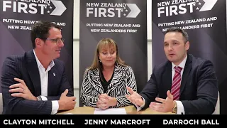 NZ First MPs discuss Budget 2019