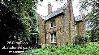abandoned millionaire party mansion - abandoned places uk
