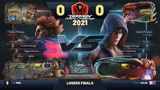 RGN (Akuma) vs. Jules (Jin) TOC 2021 Philippines & East Asia Masters Losers Final