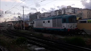 Manovre nella Stazione di Messina Centrale.