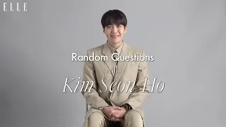 Kim Seon Ho On His Favourite Character, Rice Cakes, and His Top Emoji | Random Questions