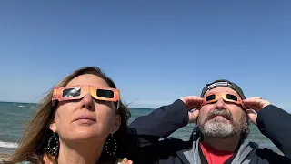 Happy Eclipse Day! Check Out The Best View On Lake Huron!!!