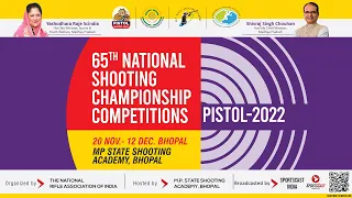 65th National Shooting Championship Competitions - PISTOL 2022 | 25m RAPID FIRE PISTOL MEN & JR MEN