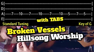 Hillsong Worship - Broken Vessels (Amazing Grace) Bass Cover | Full Bass Tutorial with BASS TABS