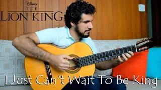 (Lion King) I Just Can´t Wait To Be King - Fingerstyle Guitar (Marcos Kaiser) #82