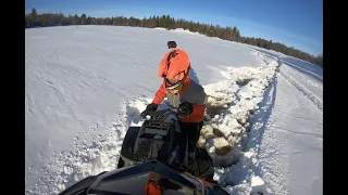 STUCK in the SLUSH!  LOUIE POV