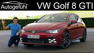 VW Golf 8 GTI FULL REVIEW - driving the Mk8 Golf GTI 2021 - Autogefühl