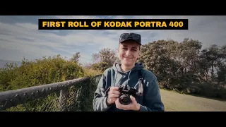 First Experience with Kodak Portra 400 Film [Photography Vlog]